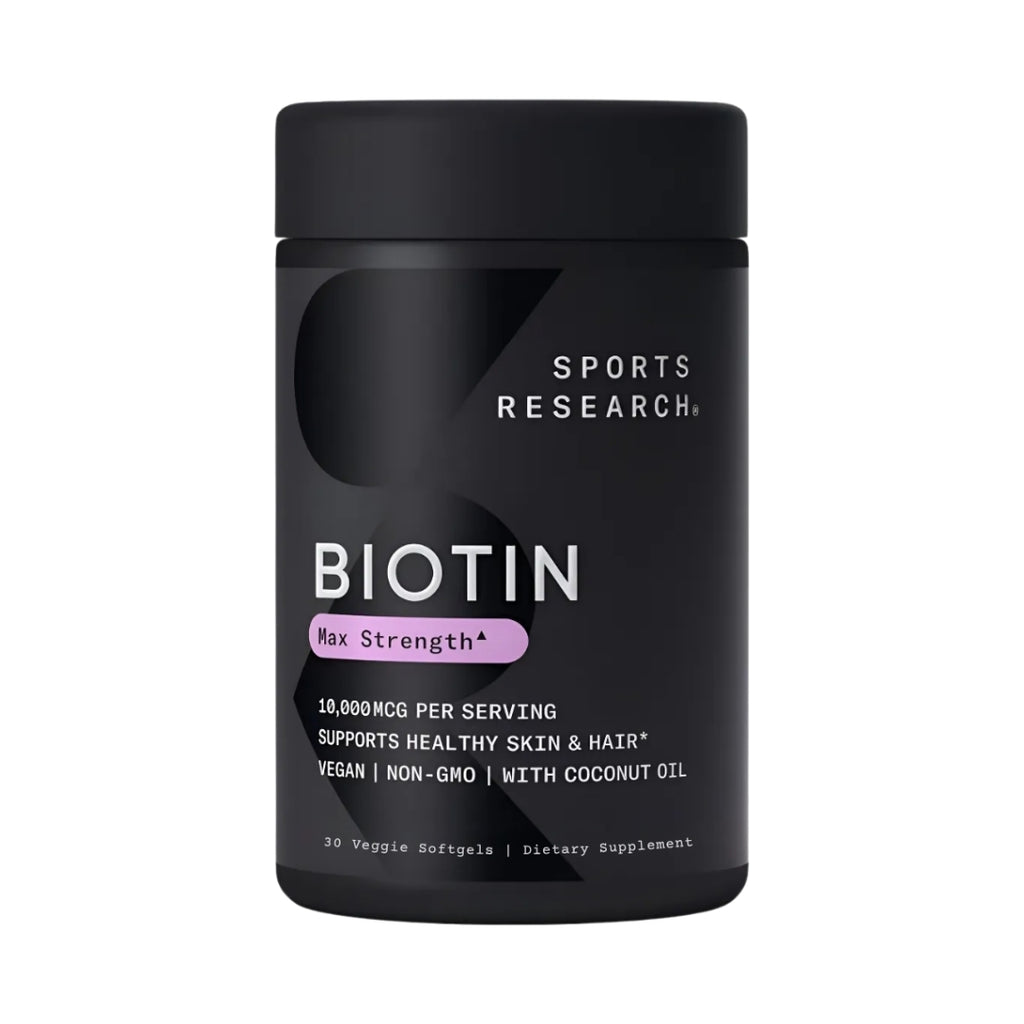 Biotin Max Strength – Nutrición Total para Piel, Cabello y Uñas